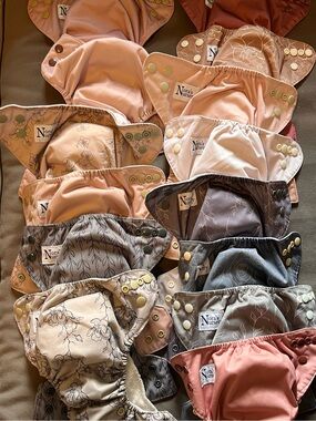 Nora’s Nursery Bloom Newborn Cloth Diapers